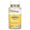 Solaray Biotin 5.000 mcg 60 viên 076280435467