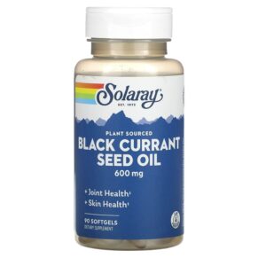 Solaray Black Currant Seed Oil 600 mg 90 viên 076280008326