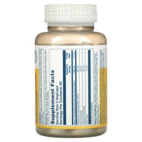 Solaray Buffered Super Bio Vitamin C 1.000 mg 100 VegCaps 076280044607