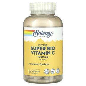 Solaray Buffered Super Bio Vitamin C 500 mg 250 viên 076280044614