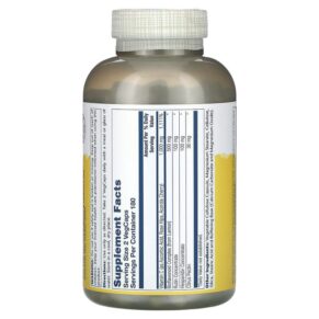 Solaray Buffered Super Bio Vitamin C 500 mg 360 VegCaps 076280044621