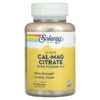 Solaray Cal-Mag Citrate with Vitamin D-2 2:1 Ratio 90 VegCaps 5 Solaray Cal-Mag Citrate + Vitamin D-2 2:1 Ratio 90 viên 076280045260
