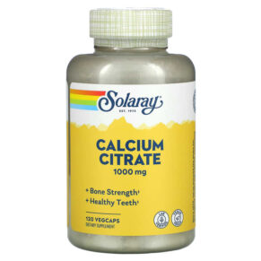 Solaray Calcium Citrate 250 mg 120 viên 076280045857