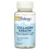 Solaray Collagen Keratin + Alpha Lipoic Acid & Hyaluronic Acid 60 viên 076280737998