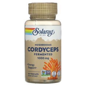 Solaray Cordyceps Fermented Mushrooms 500 mg 60 viên 076280771930