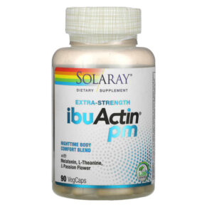 Solaray Extra-Strength IbuActin PM 90 viên 076280175608