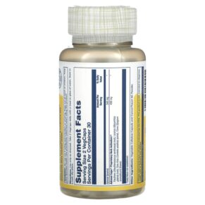Solaray Freeze-Dried Adrenal Caps with Herb Activators 60 VegCaps 076280051001