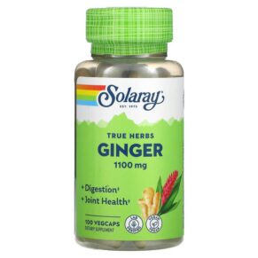 Solaray Ginger 550 mg 100 viên 076280013009