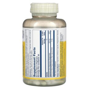 Solaray High Absorption Magnesium Glycinate 350 mg 120 VegCaps 076280549010