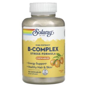 Solaray High Potency B-Complex Natural Orange 50 viên 076280406207