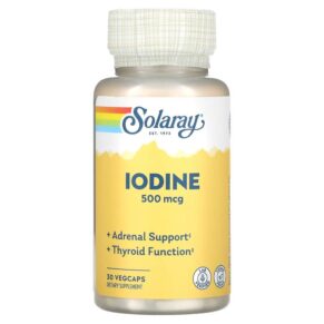 Solaray Iodine 500 mcg 30 viên 076280142600