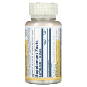 Solaray Lithium Aspartate 5 mg 100 Vegcaps 076280045994