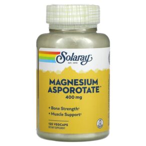 Solaray Magnesium Asporotate 200 mg 120 viên 076280046212