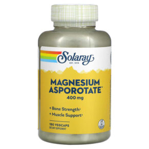 Solaray Magnesium Asporotate 200 mg 180 viên 076280132236
