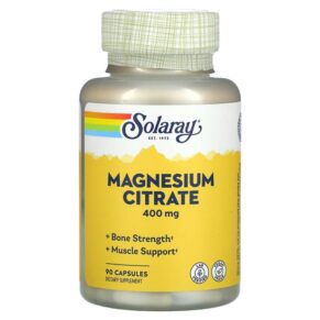 Solaray Magnesium Citrate 133 mg 90 viên 076280463019
