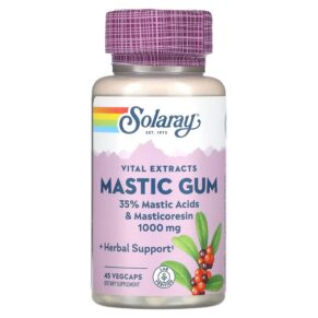 Solaray Mastic Gum 500 mg 45 viên 076280036886