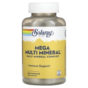 Solaray Mega Multi Mineral 200 viên 076280045116