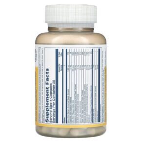 Solaray Mega Multi Mineral Iron Free 100 Capsules 076280045130