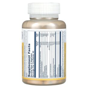 Solaray Mega Vitamin B-Stress Timed-Release 120 VegCaps 076280042412