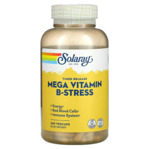 Solaray Mega Vitamin B-Stress Timed-Release 240 viên 076280042429