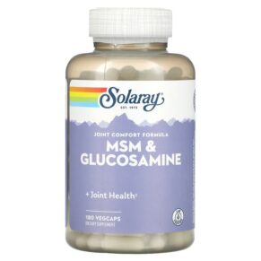 Solaray MSM & Glucosamine 180 viên 076280008562