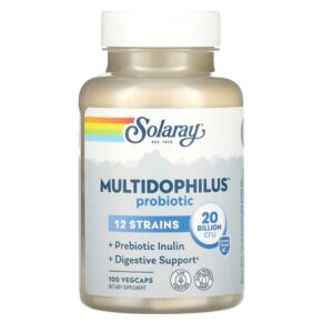 Solaray Multidophilus Probiotic 20 Billion CFU 100 viên 076280493009