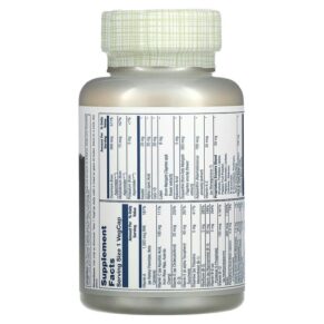 Solaray Once Daily Adult 50+ Multivitamin 90 VegCaps 3 Solaray Once Daily Adult 50+ Multivitamin 90 VegCaps 076280986792