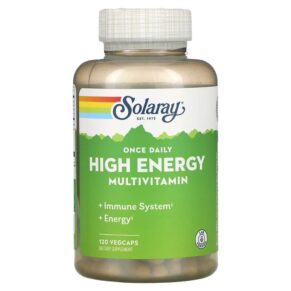 Solaray Once Daily High Energy Multivitamin 120 viên 076280047318