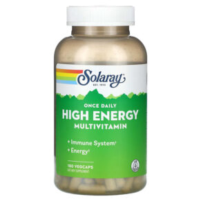Solaray Once Daily High Energy Multivitamin 180 viên 076280473124