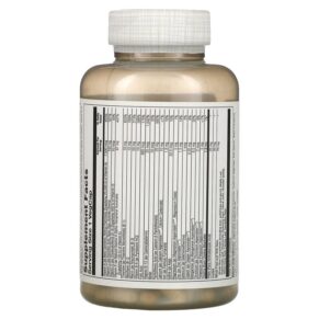 Solaray Once Daily High Energy Multivitamin Timed Release 120 VegCaps 076280109016