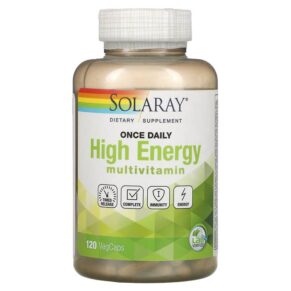 Solaray Once Daily High Energy Multivitamin Timed Release 120 viên 076280109016