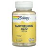 Solaray Pantothenic Acid 500 mg 100 viên 076280043808