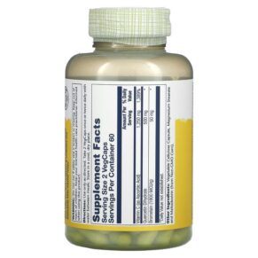Solaray Quercetin Bromelain & Vitamin C 120 VegCaps 076280044676