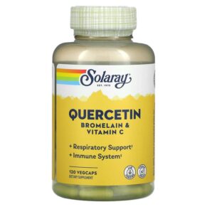 Solaray Quercetin Bromelain & Vitamin C 120 viên 076280044676