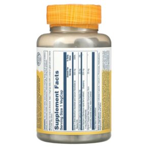 Solaray Reacta C with Black Elderberry 120 VegCaps 076280846638