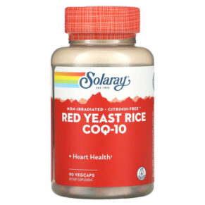 Solaray Red Yeast Rice CoQ-10 90 viên 076280121551