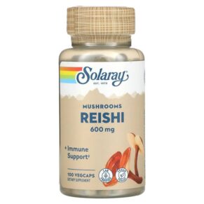 Solaray Reishi Mushrooms 600 mg 100 viên 076280015058