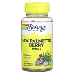 Solaray Saw Palmetto Berry 555 mg 100 viên 076280195507