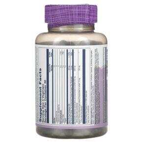 Solaray Saw Palmetto & Pygeum with Zinc 120 VegCaps 076280037685