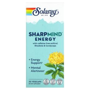 Solaray SharpMind Energy 30 viên 076280648065
