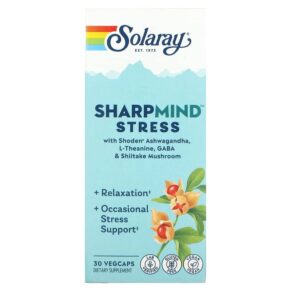 Solaray SharpMind Stress 30 viên 076280571141