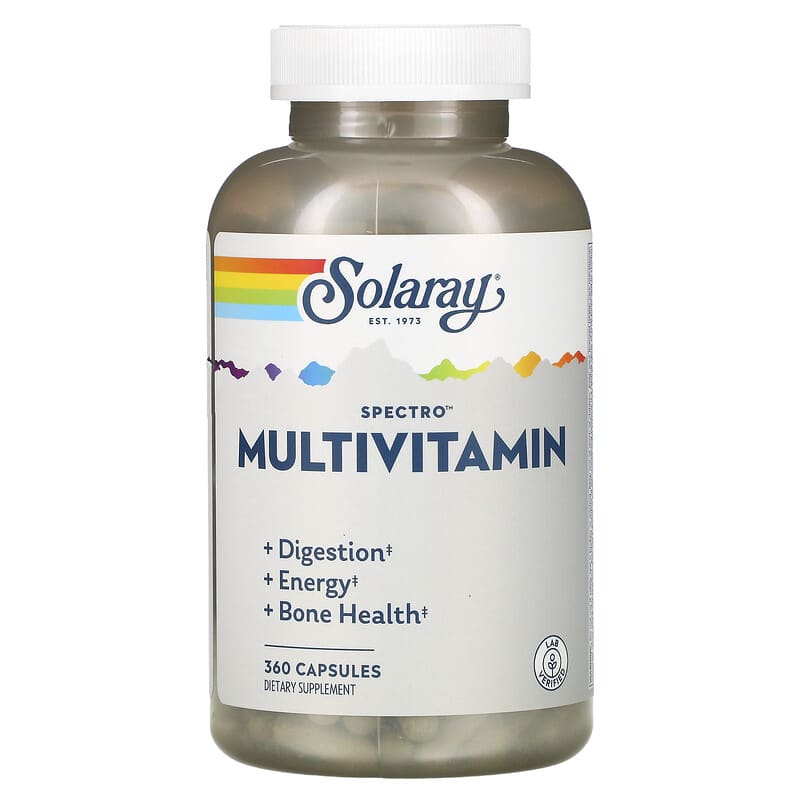 Solaray Spectro Multivitamin 360 Capsules 1 Solaray Spectro Multivitamin 360 viên 076280047837