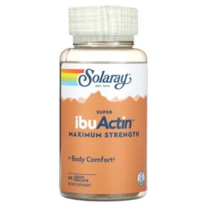 Solaray Super IbuActin Maximum Strength 60 viên 076280761382