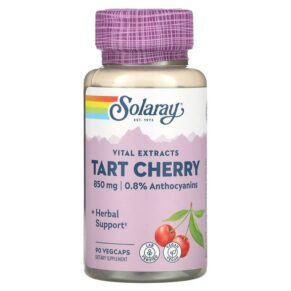 Solaray Tart Cherry 850 mg 90 viên 076280033557