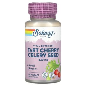 Solaray Tart Cherry Celery Seed 620 mg 60 viên 076280174045