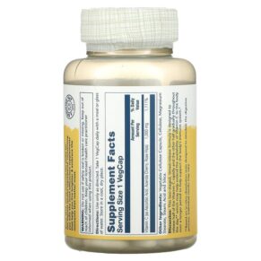 Solaray Timed Release Vitamin C with Rose Hips & Acerola 1.000 mg 100 VegCaps 076280044508