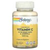 Solaray Timed Release Vitamin C + Rose Hips & Acerola 1.000 mg 100 viên 076280044508