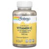 Solaray Timed Release Vitamin C + Rose Hips & Acerola 500 mg 250 viên 076280044010