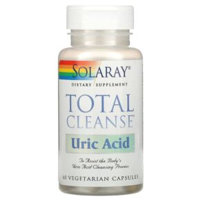 Solaray Total Cleanse Uric Acid 60 viên 076280350074