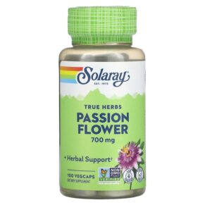 Solaray True Herbs Passion Flower 350 mg 100 viên 076280014303